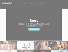 Tablet Screenshot of digitalpolish.net